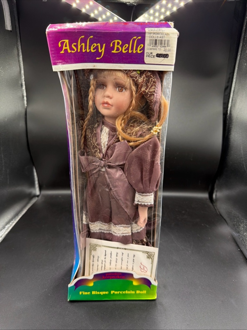 NIB Ashley Belle Fine Bisque Porcelain Dol